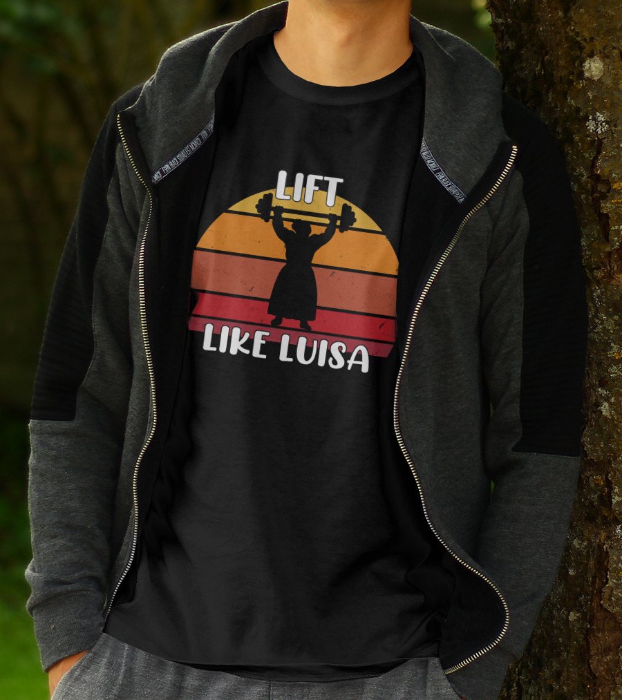 Lift Like Luisa Encanto Vintage Sunset T-Shirt