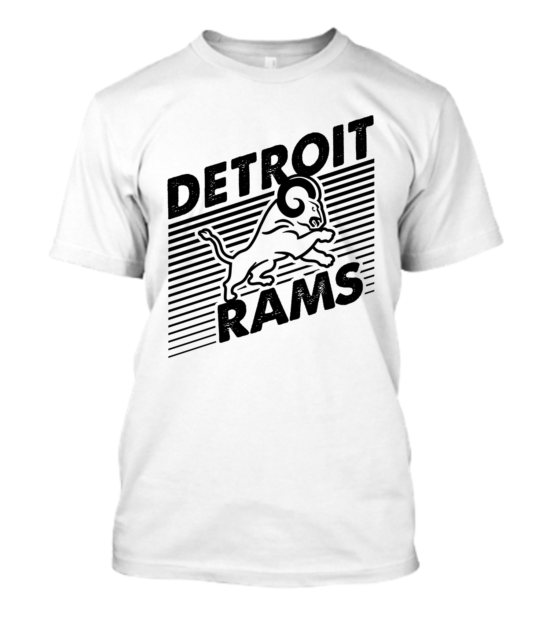 Detroit Rams Jumping Ram T-Shirt