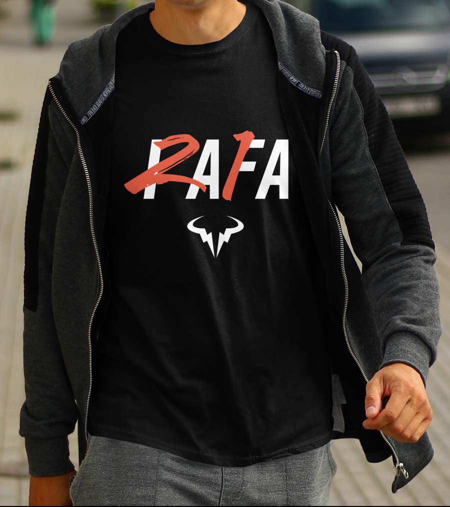 Rafael Nadal Rafa 21 Bull T-Shirt