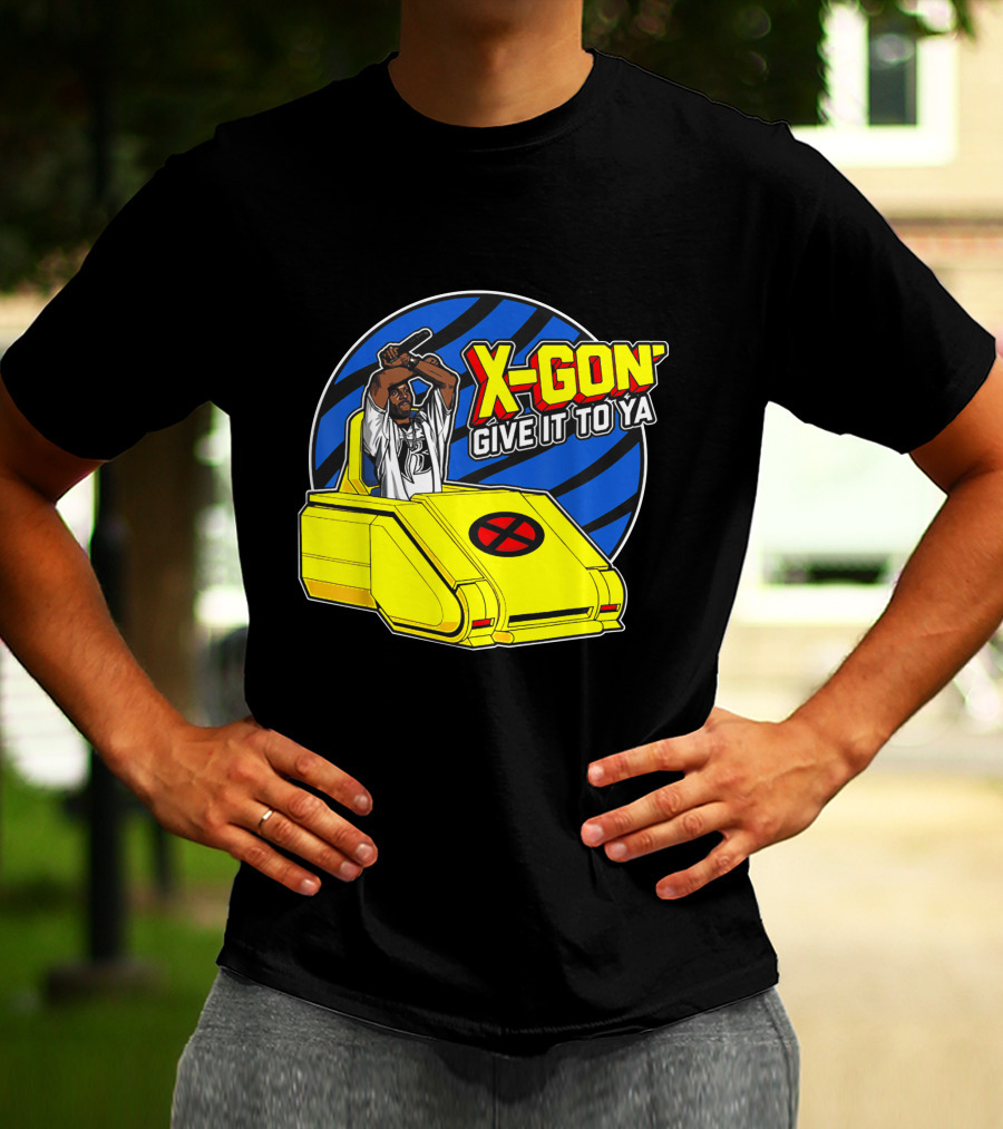 X Gon' Give It To Ya Professor X Inspired Yellow Hoverchair T-Shirt