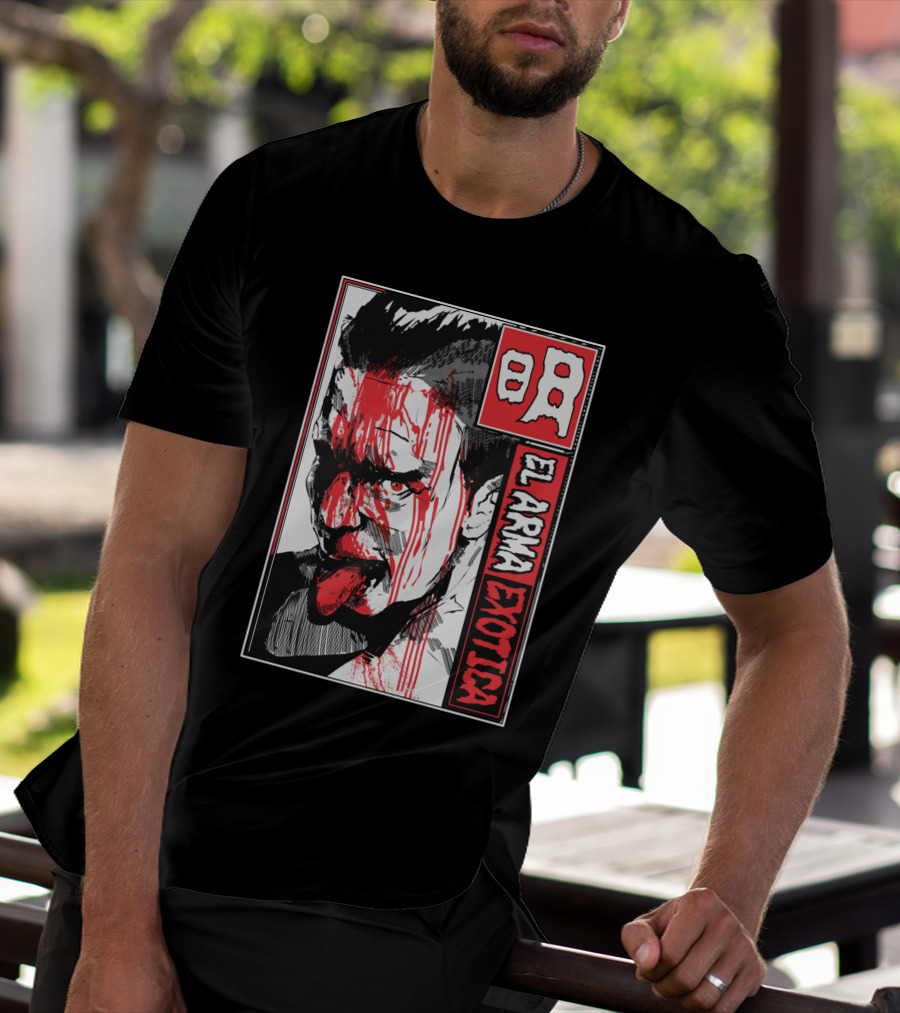 Blood-Soaked Akira El Arma Exotica Manga T-Shirt