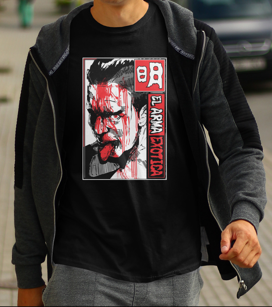 Blood-Soaked Akira El Arma Exotica Manga T-Shirt