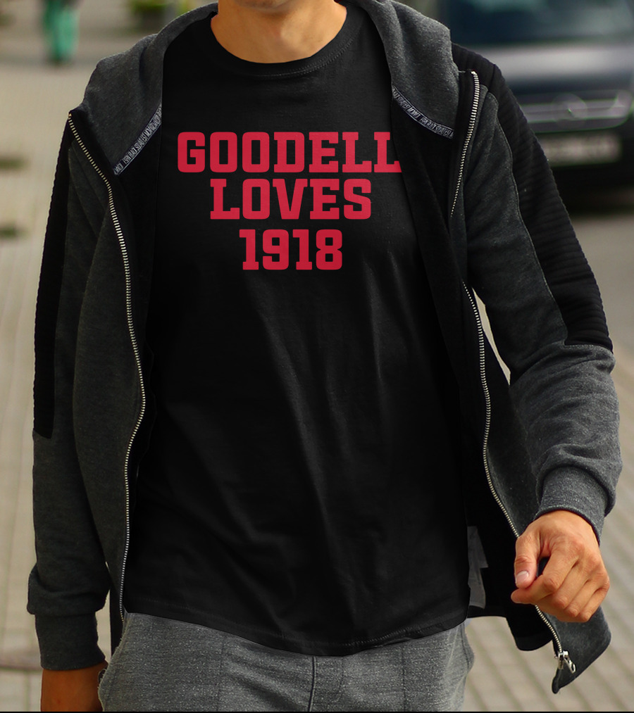 GOODDELL LOVES 1918 SPORTS COMMENTARY T-Shirt