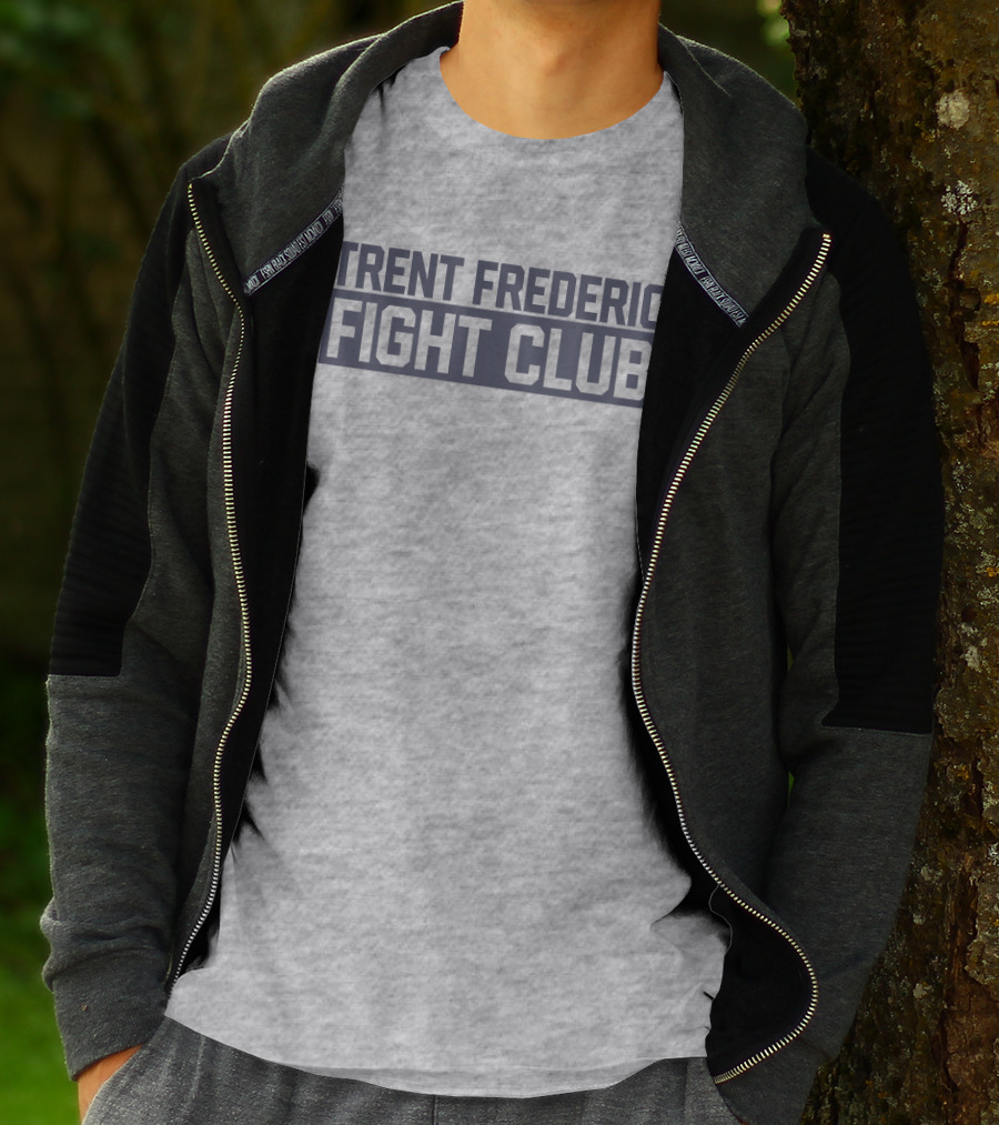 Boston Bruins Trent Frederic Fight Club Hockey T-Shirt