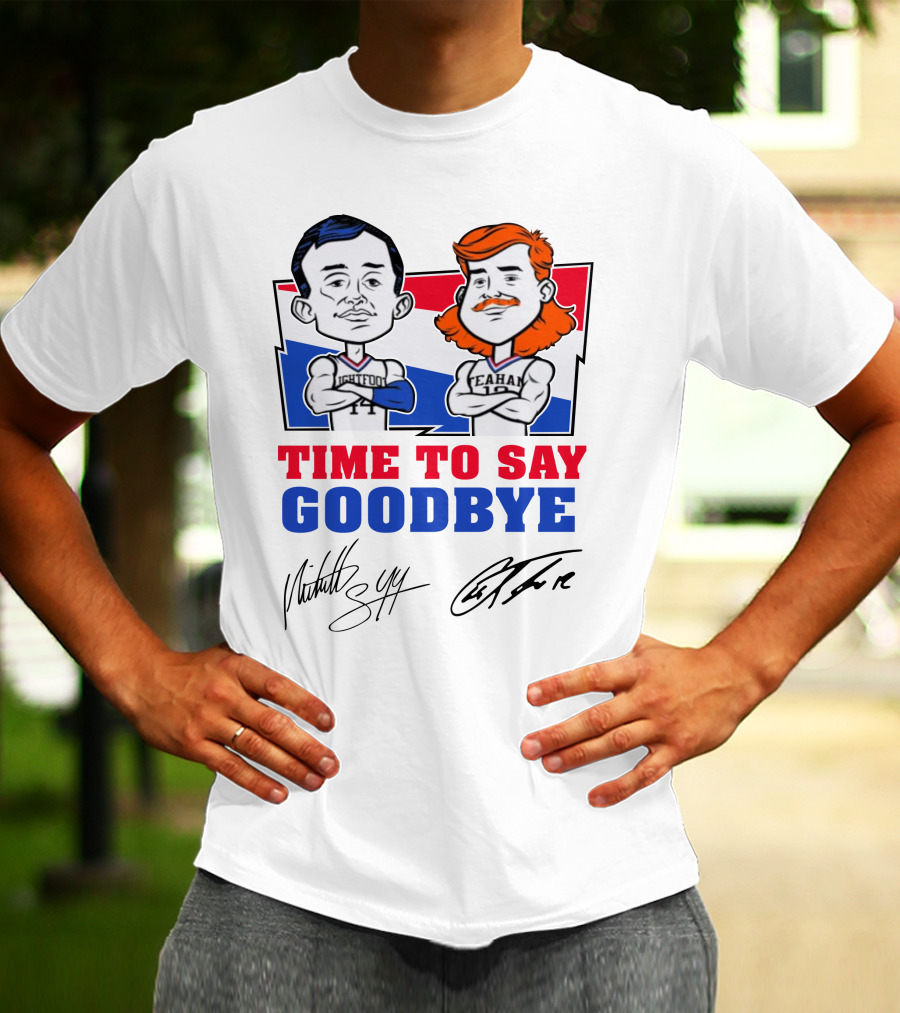 Seniornight22 Merch Time To Say Goodbye Lightfoot Feahan Signature T-Shirt