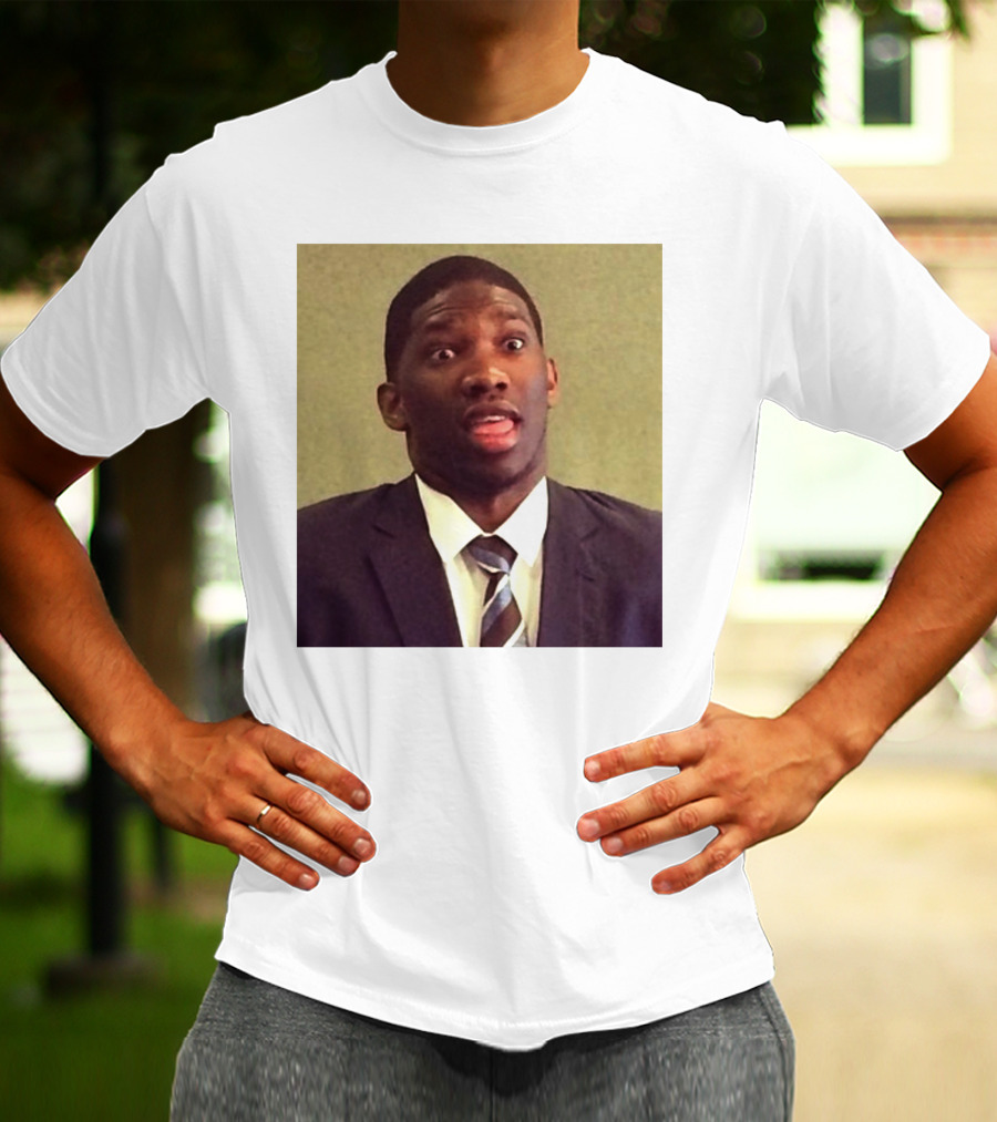 Joel Embiid Birthday Torchpro Merch Surprise Expression T-Shirt
