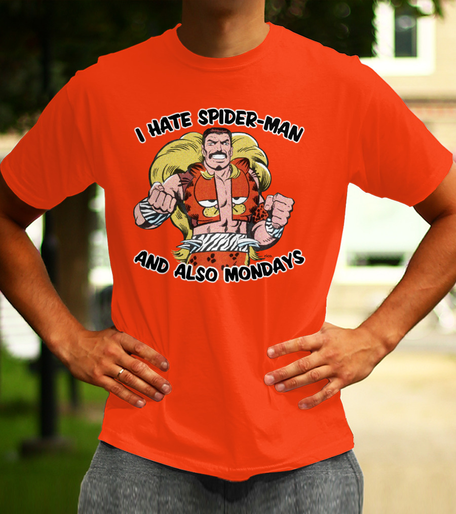 I Hate Spider-Man And Also Mondays Kraven The Hunter Comic T-Shirt
