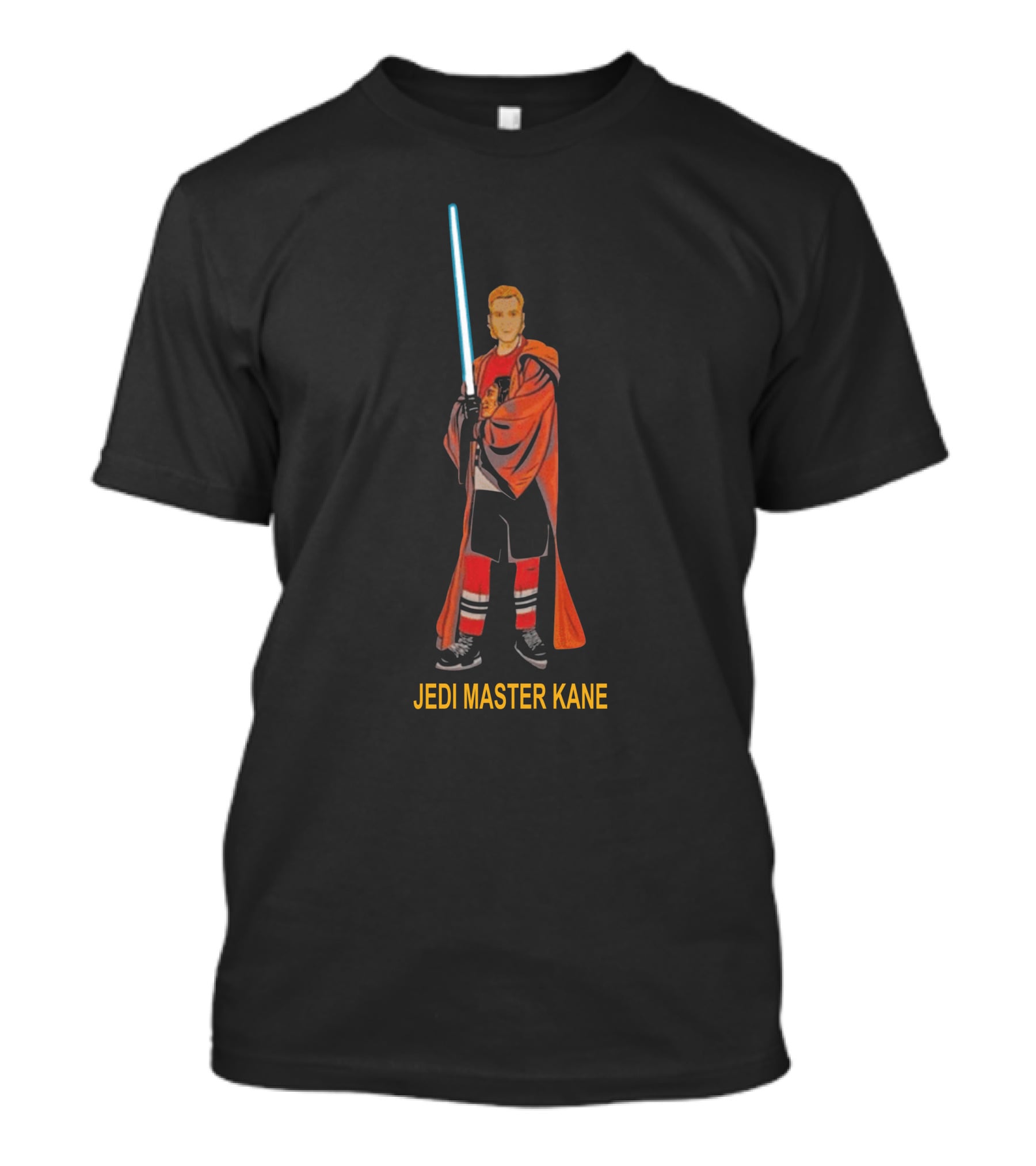 Star Wars Jedi Master Kane Lightsaber Athlete Crossover T-Shirt