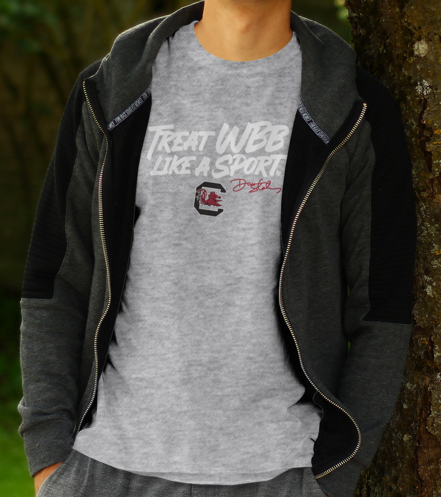 Treat WBB Like A Sport Dawn Staley South Carolina Gamecocks T-Shirt