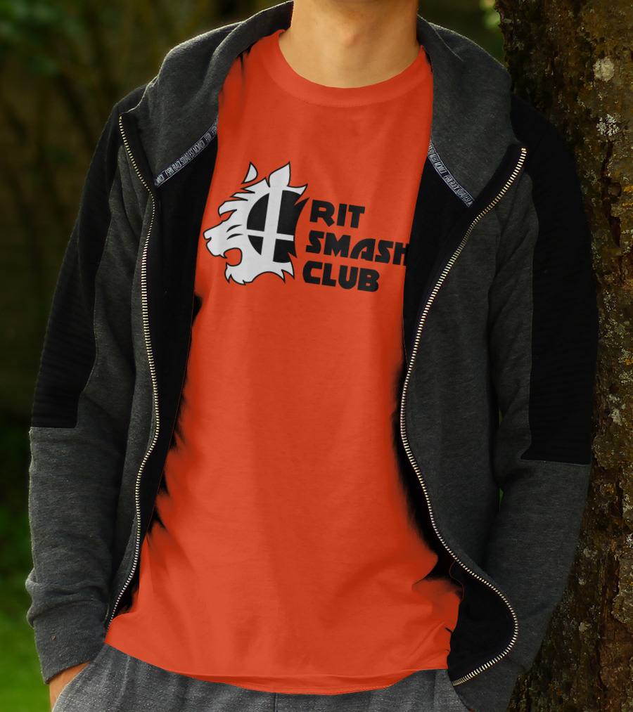 RIT Smash Club Super Smash Bros Tiger T-Shirt