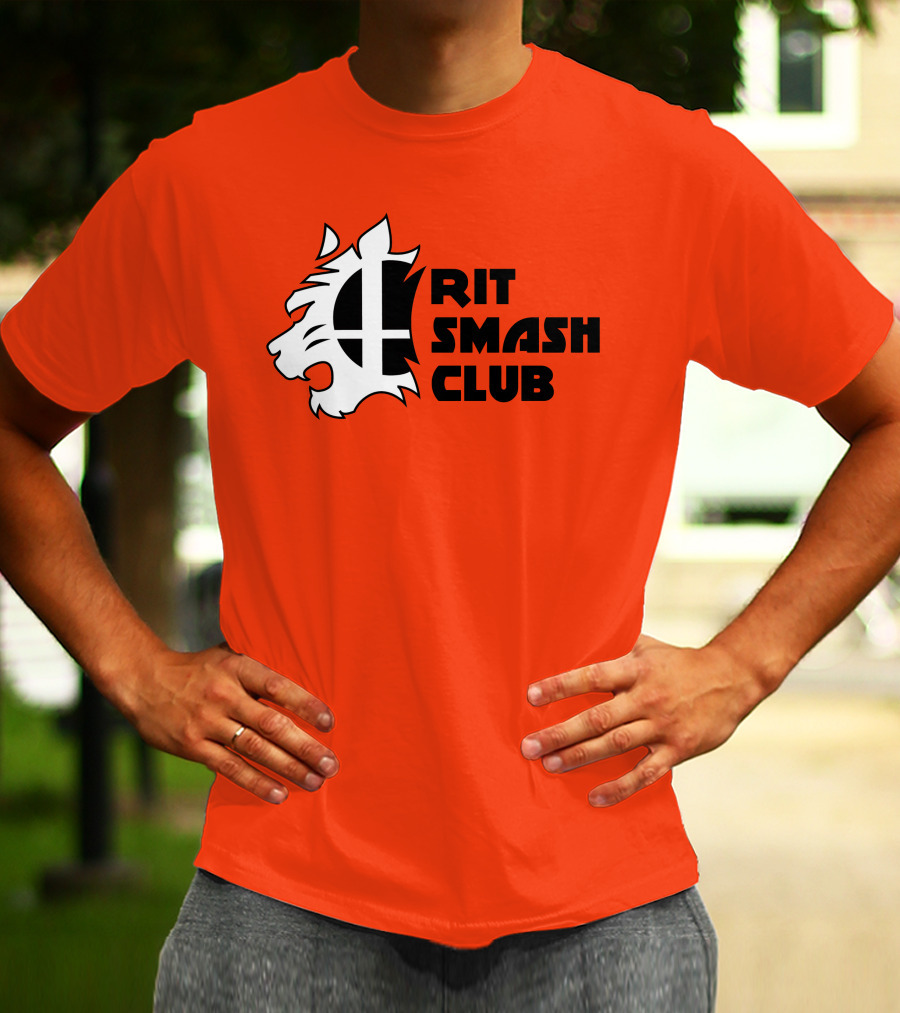 RIT Smash Club Super Smash Bros Tiger T-Shirt