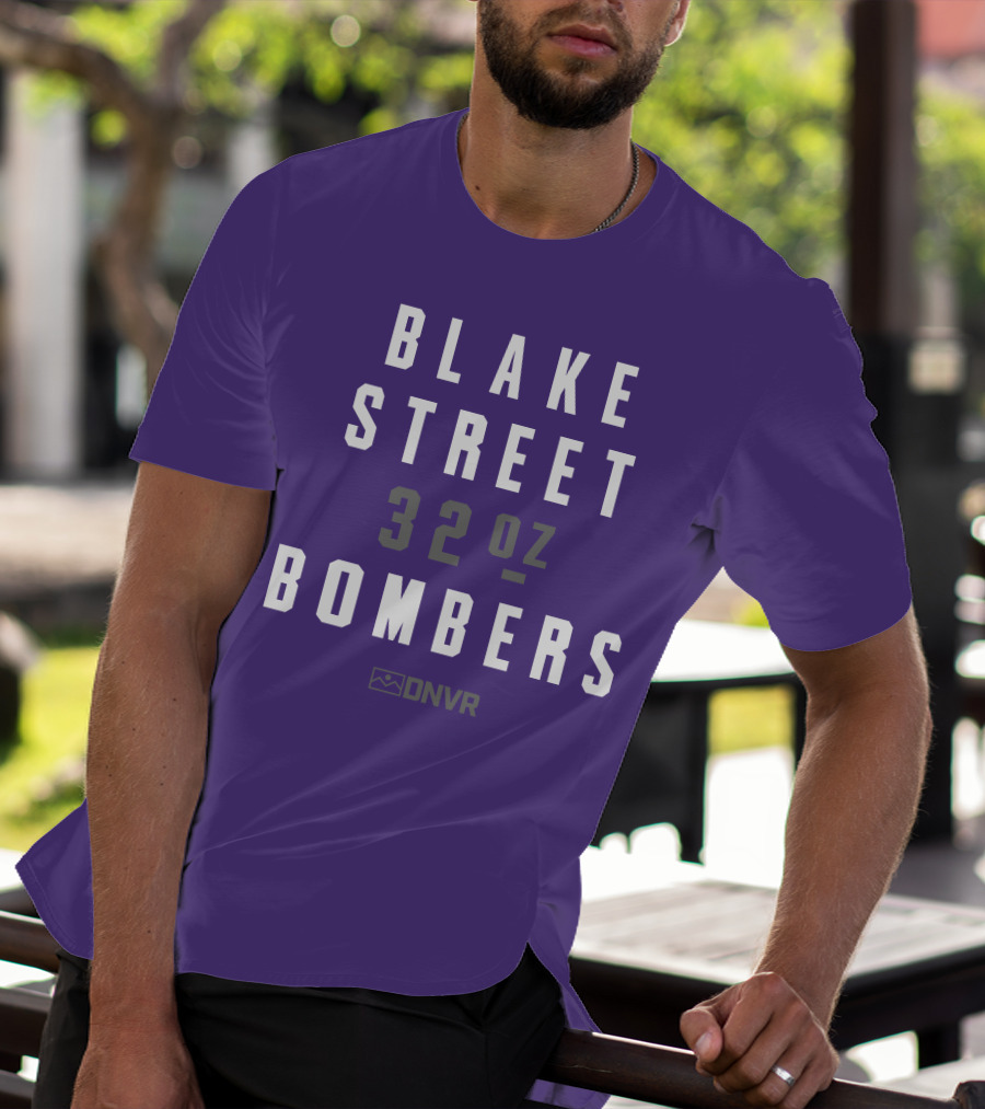 BLAKE STREET 32 Oz BOMBERS DNVR T-Shirt