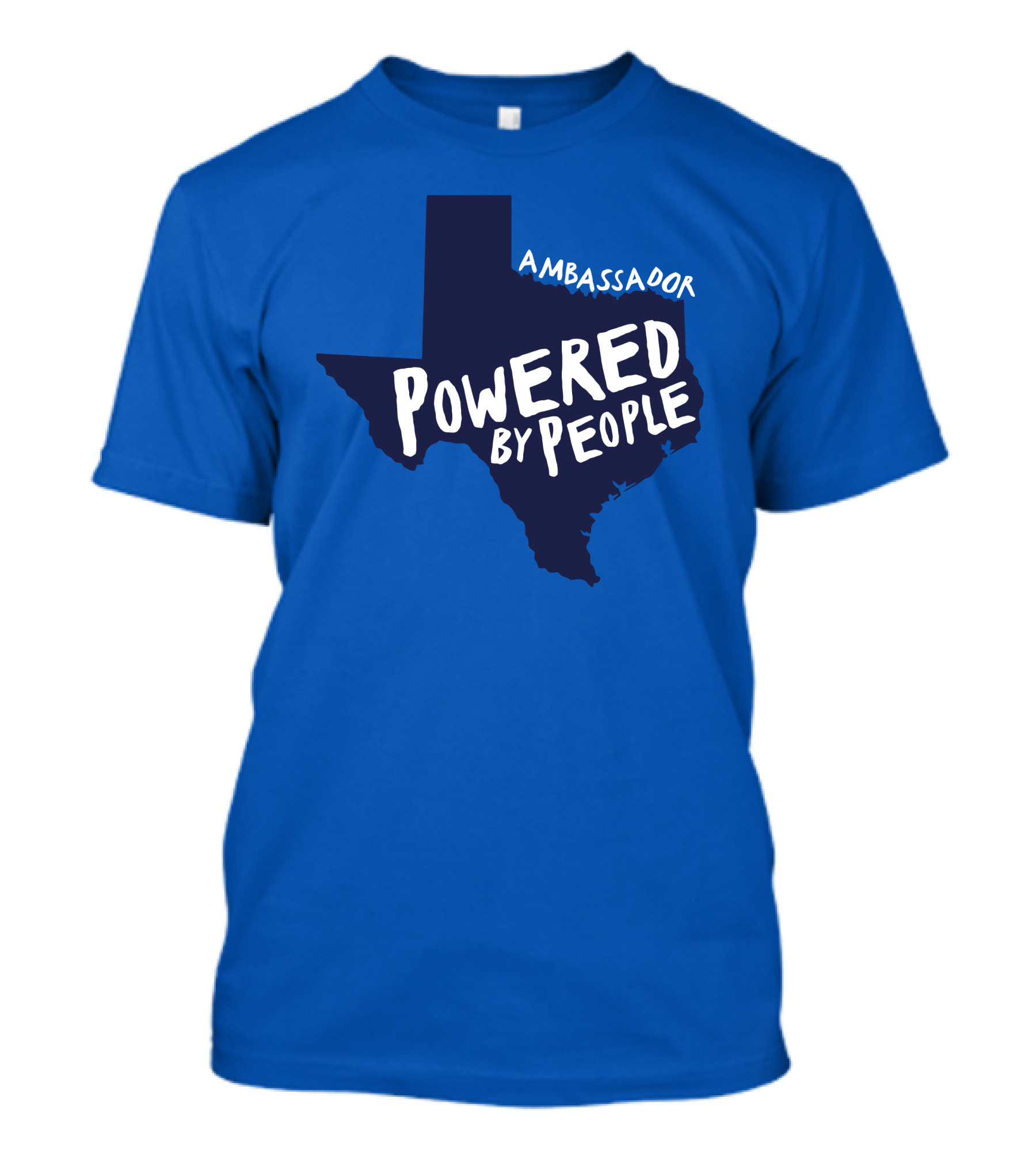 Ambassador Powered By People Texas Map T-Shirt