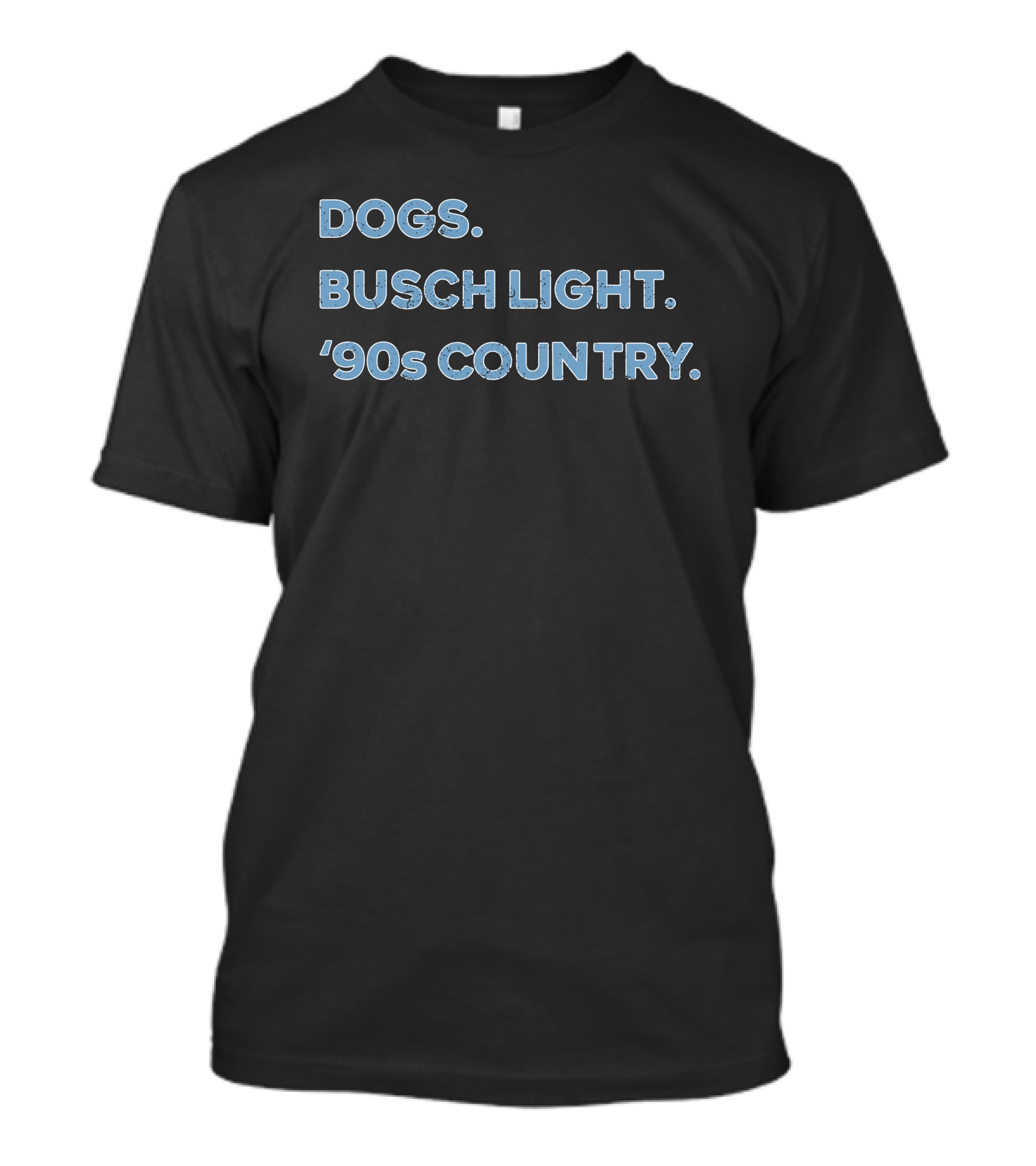 Dogs Busch Light 90s Country Retro Nostalgia T-Shirt
