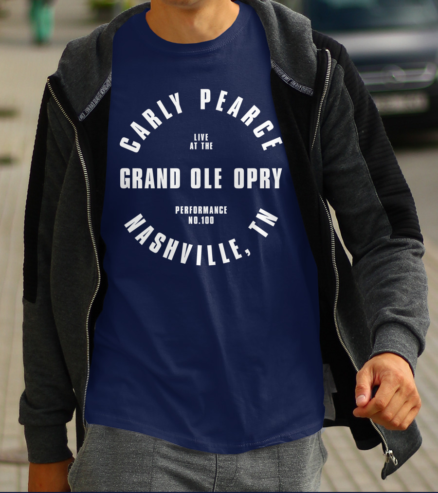 Carly Pearce Live At The Grand Ole Opry Performance No.100 Nashville, TN T-Shirt