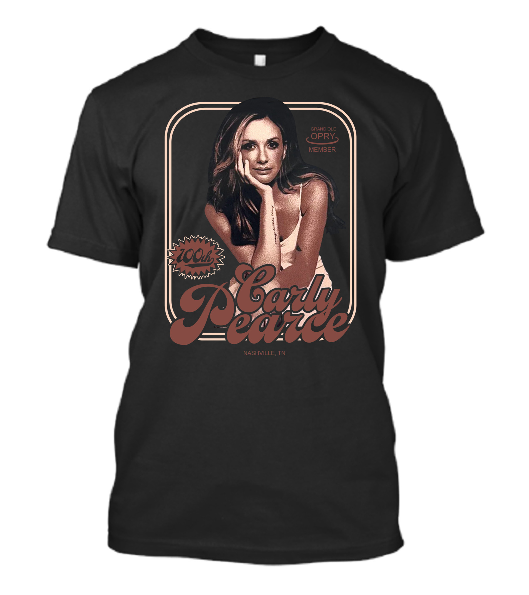 Carly Pearce Grand Ole Opry Member 100th Show Nashville, TN T-Shirt