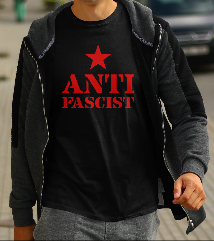 ANTI FASCIST Red Star T-Shirt