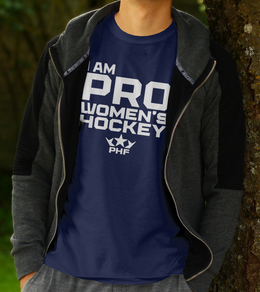 Arizona Coyotes I Am Pro Women's Hockey PHF T-Shirt