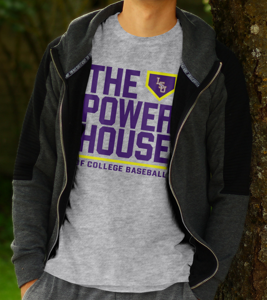 LSU The Power House Of College Baseball T-Shirt