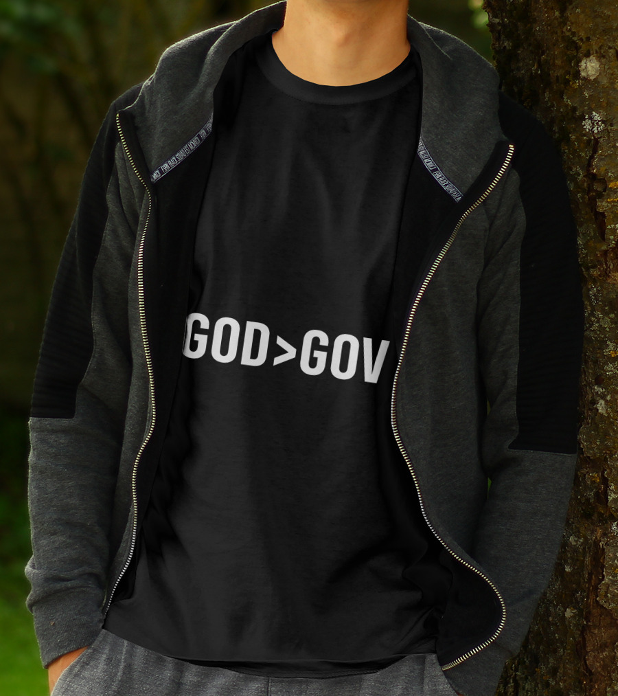 God Greater Than Gov T-Shirt