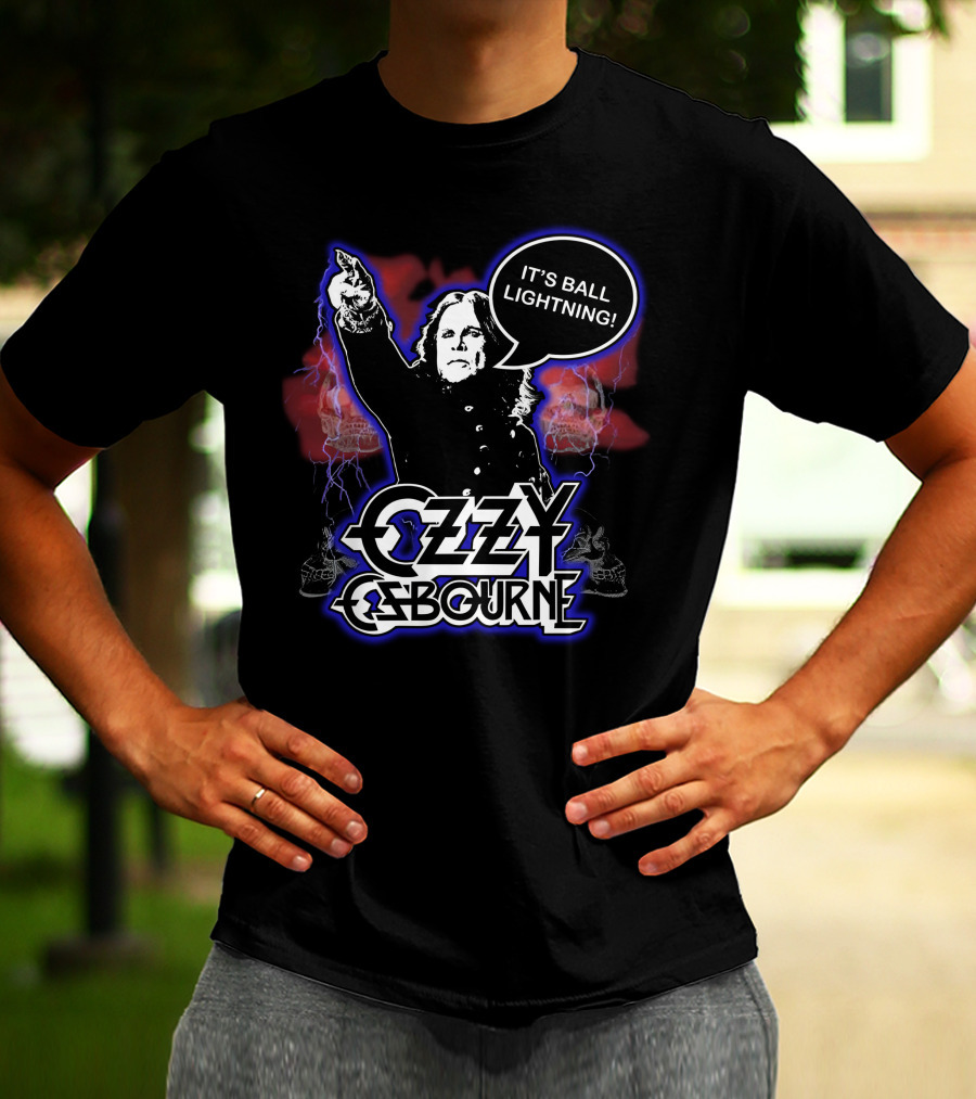 Ozzy Osbourne It's Ball Lightning T-Shirt