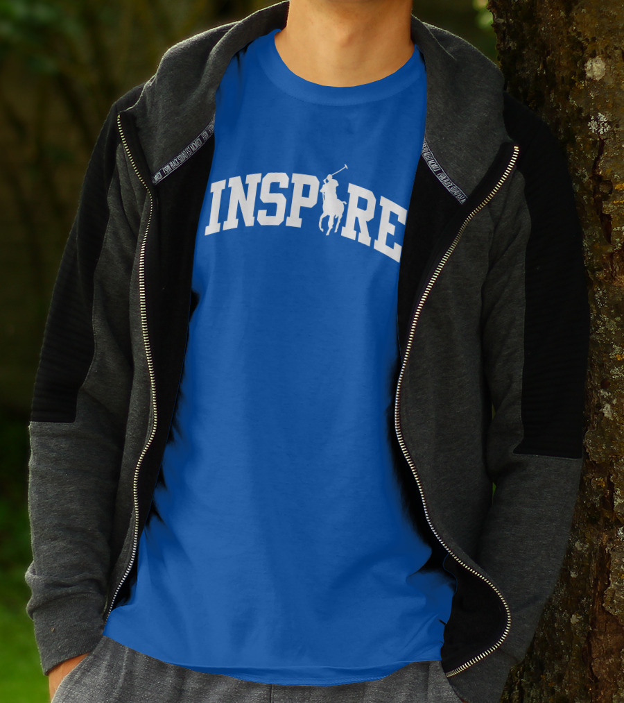 Inspire Polo Player Fleece T-Shirt