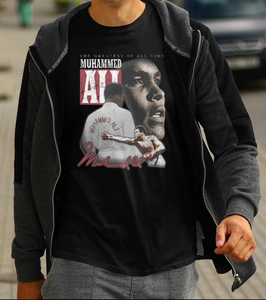 The Greatest Of All Time Muhammed Ali Boxing Legend T-Shirt