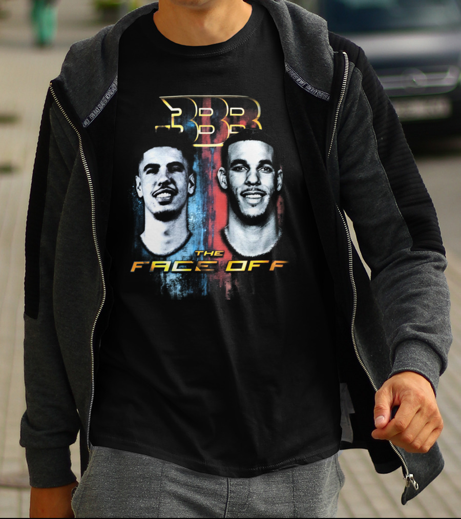 Big Baller Brand BBB Lamelo And Lonzo The Face Off T-Shirt