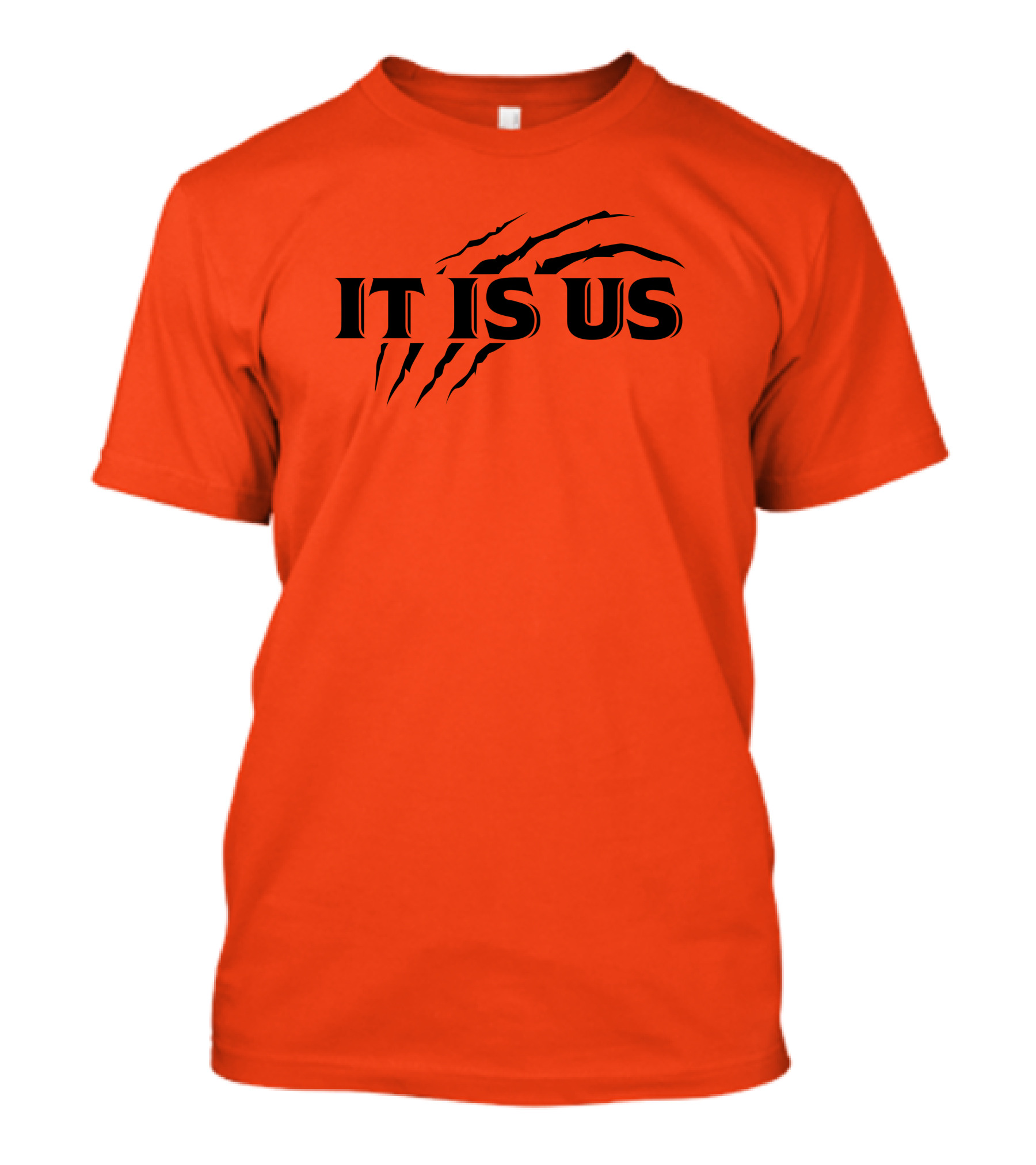 Cincinnati Bengals It Is Us Fan Claw Marks T-Shirt