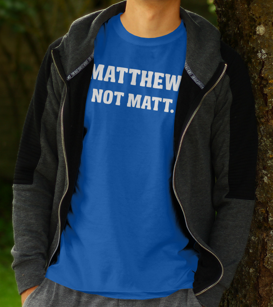 Kelly Stafford Matthew Not Matt T-Shirt