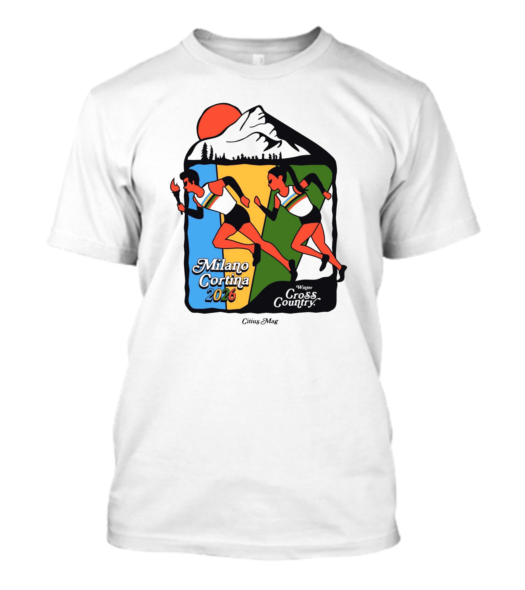 Milano Cortina 2026 Winter Cross Country Citius Mag T-Shirt