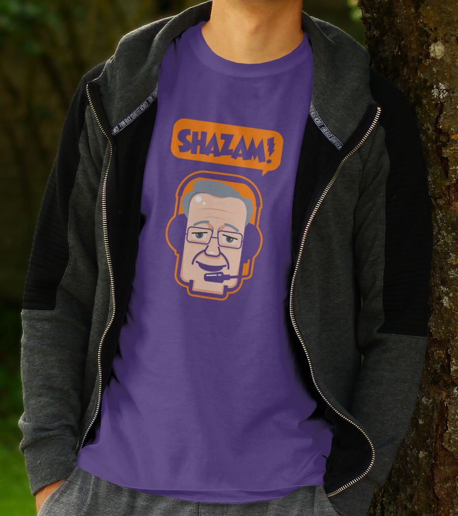 Shazam Al McCoy Cartoon Headset T-Shirt