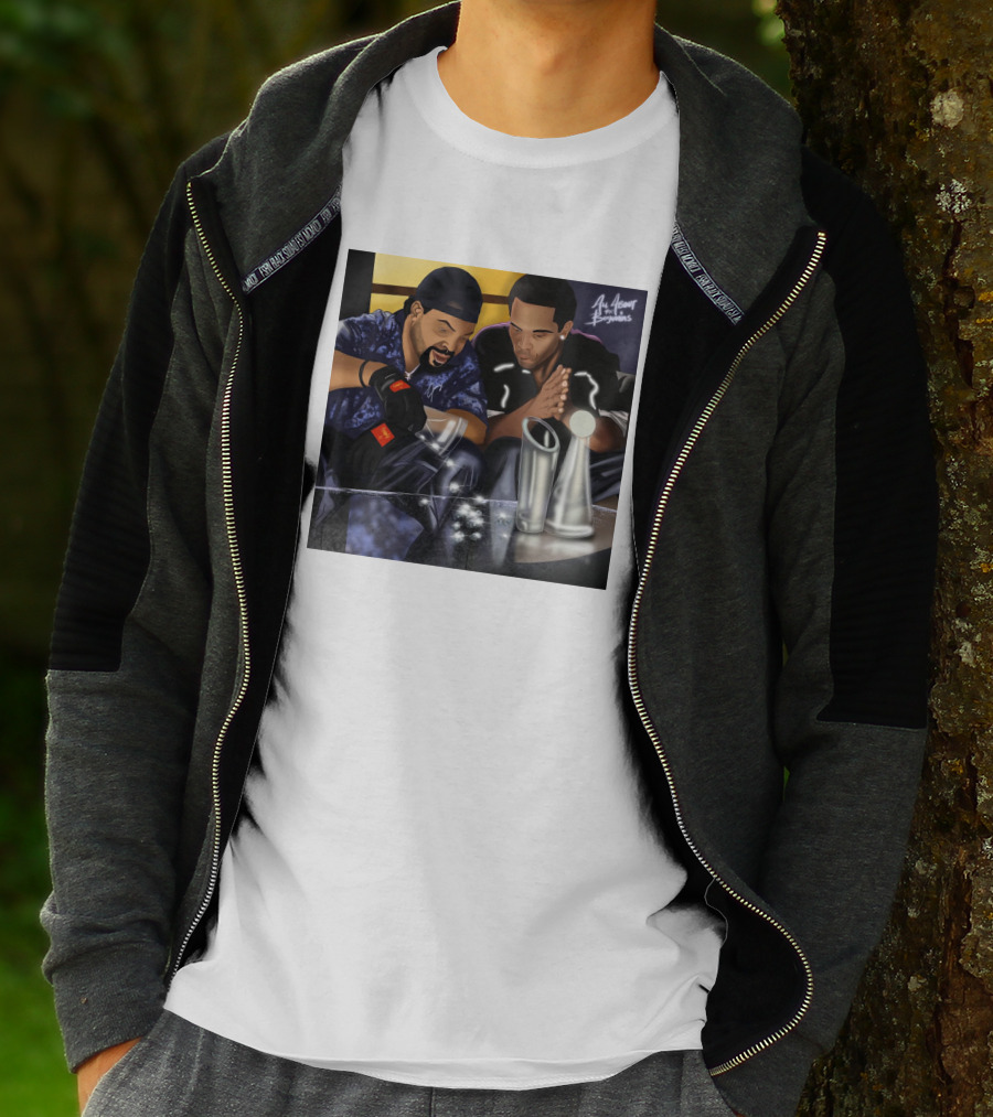 20 Years All About The Benjamins Ice Cube Mike Win On Set Scènes All About The Benjamins T-Shirt