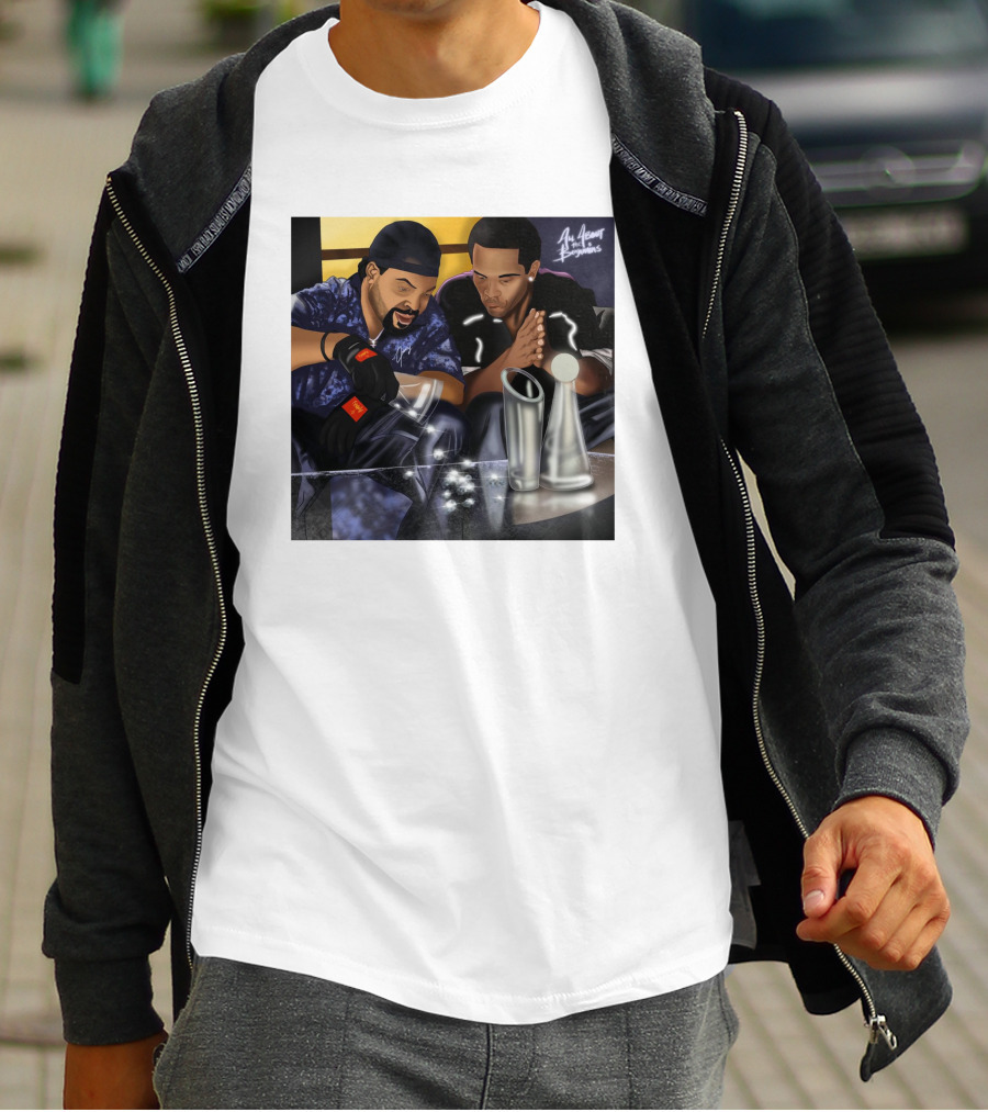 20 Years All About The Benjamins Ice Cube Mike Win On Set Scènes All About The Benjamins T-Shirt