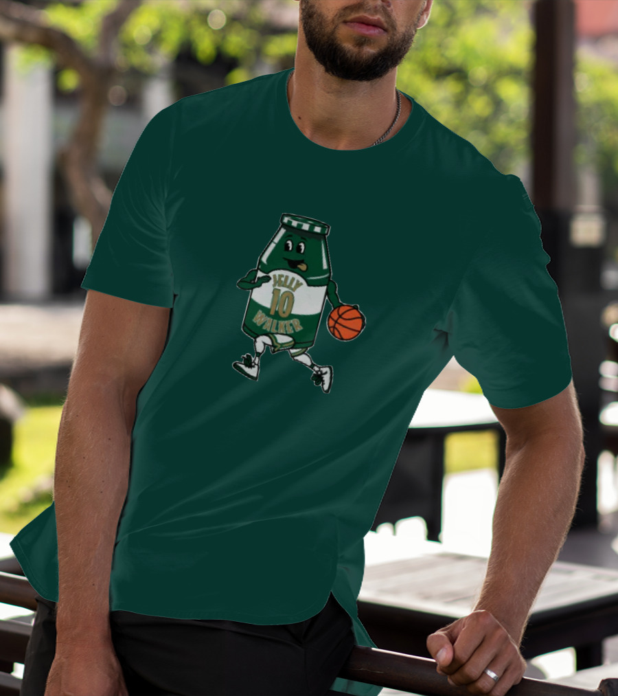 Big Cat Jelly Walker 10 Basketball Character Fight To It T-Shirt