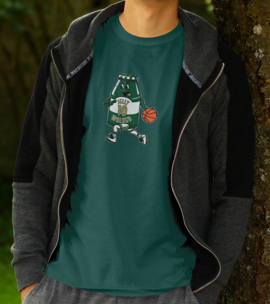 Big Cat Jelly Walker 10 Basketball Character Fight To It T-Shirt