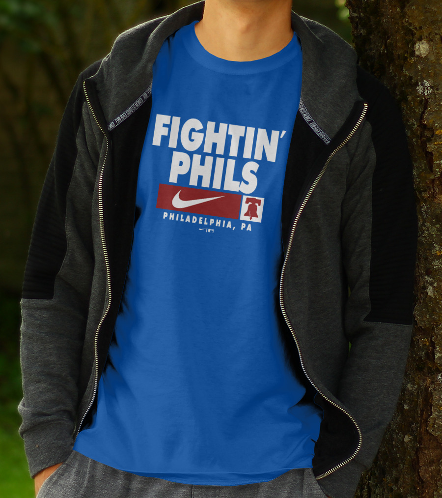 FIGHTIN' PHILS PHILADELPHIA PA LIBERTY BELL T-Shirt