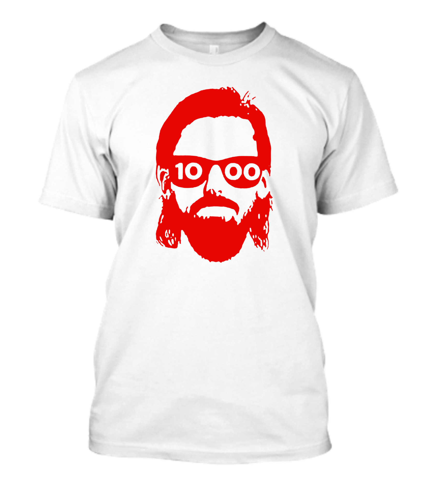 Detroit Red Wings Marc Staal 1000th Game Beard T-Shirt