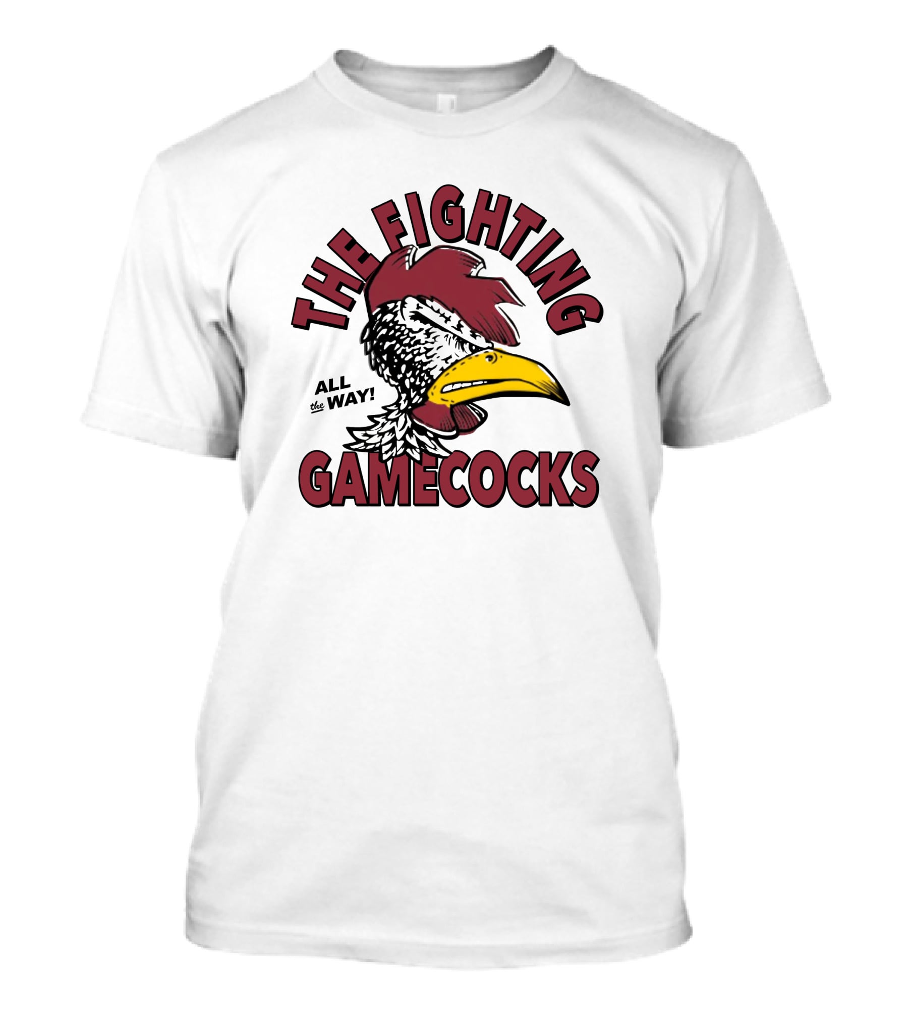 Corey Rucker South Carolina The Fighting Gamecocks All The Way T-Shirt