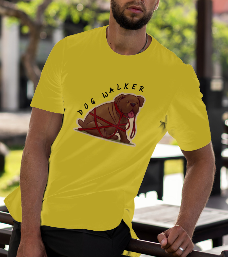 Dog Walker Dwight's Cats And Dogs Collection Dead By Daylight Store T-Shirt