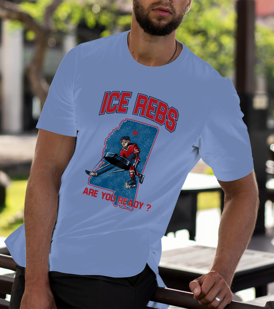 Ole Miss Ice Hockey Ice Rebs Are You Ready? T-Shirt