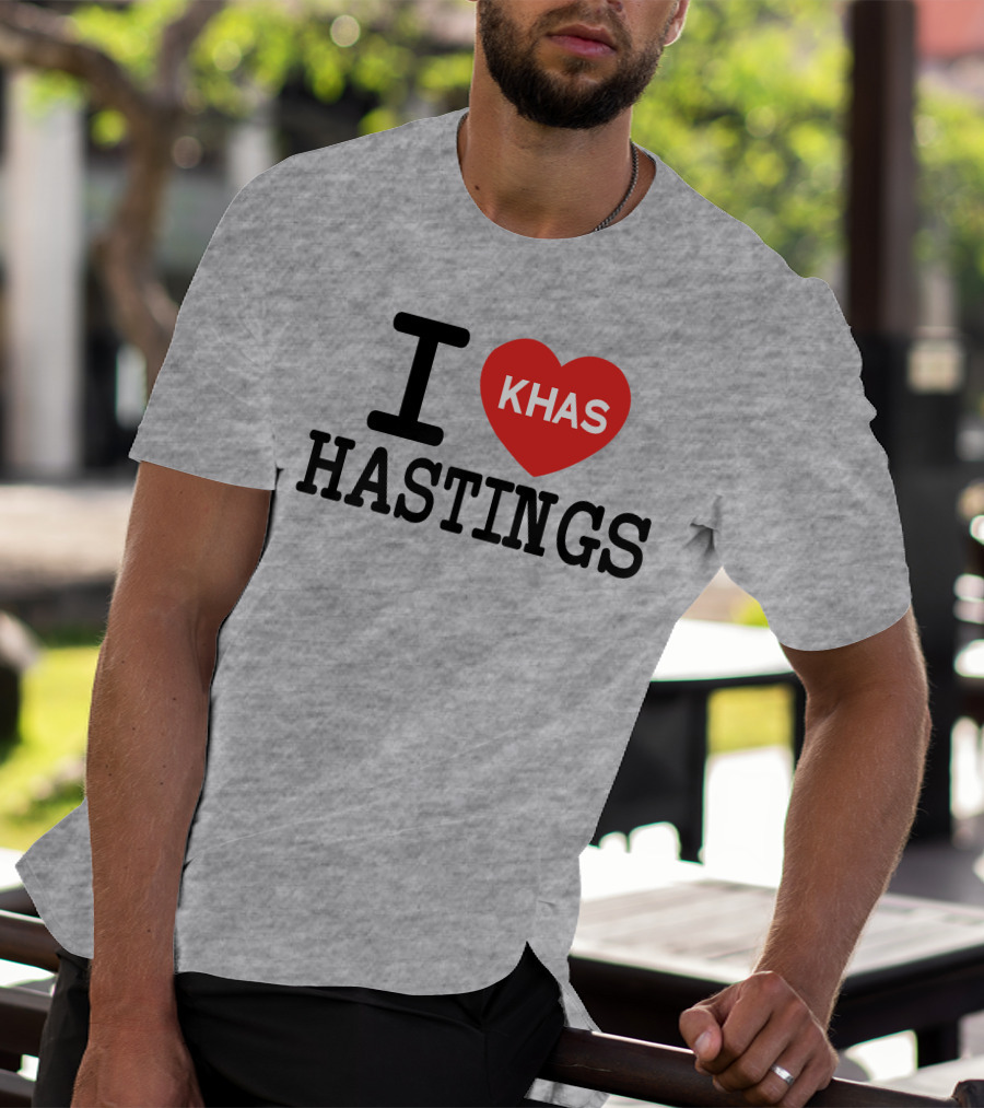 I Love Khas Hastings T-Shirt