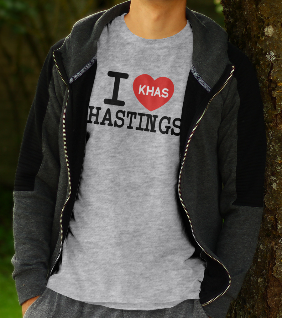 I Love Khas Hastings T-Shirt