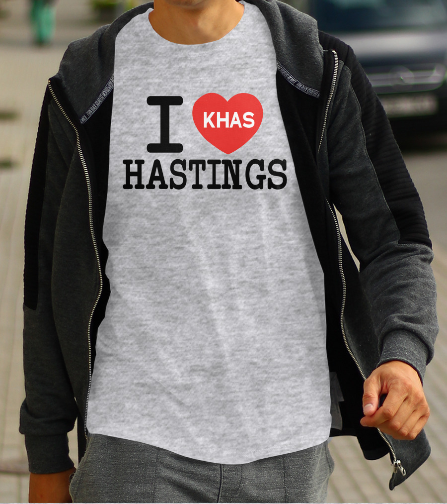 I Love Khas Hastings T-Shirt