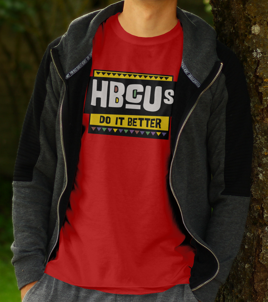Hbcus Do It Better African Pattern Style T-Shirt