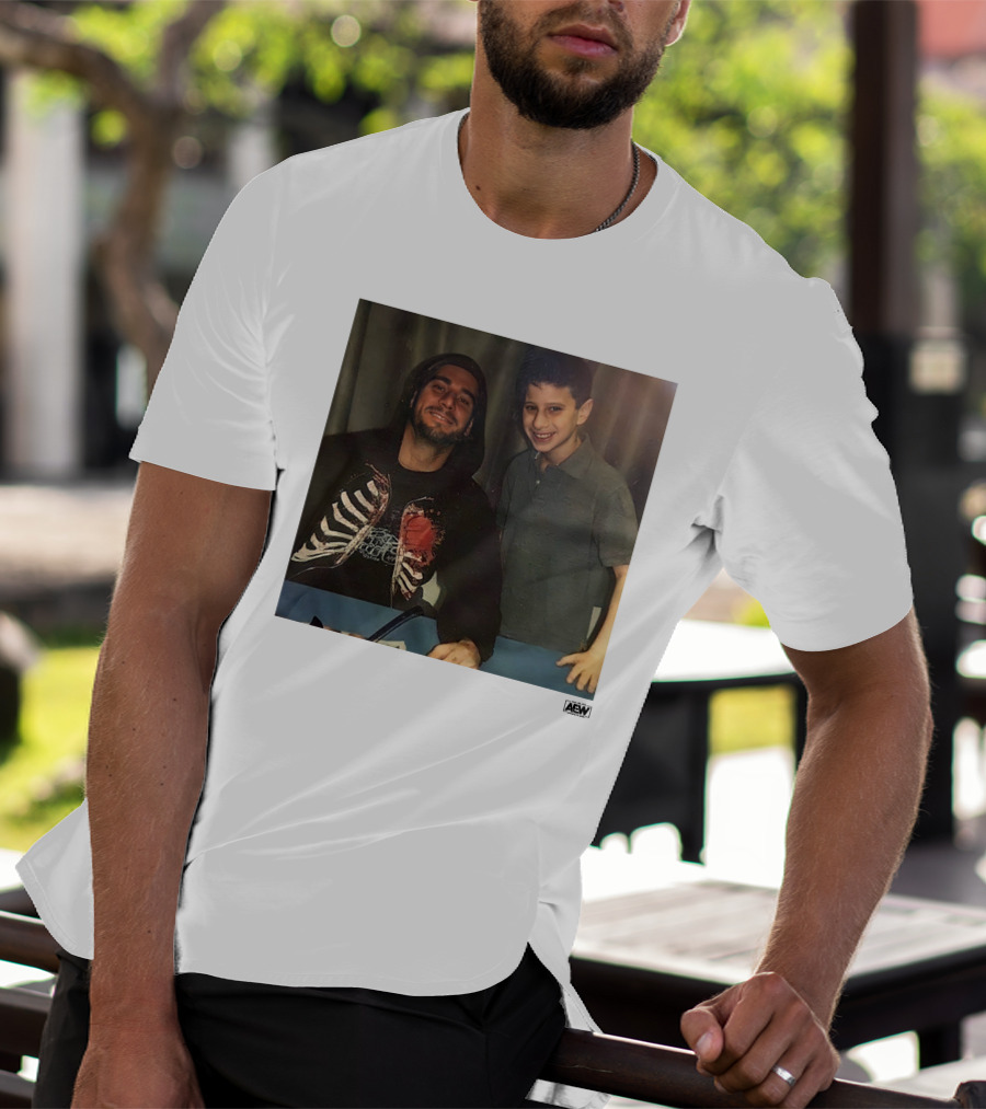 MJF Meet And Greet Signed Autograph AEW Shop Exclusive T-Shirt