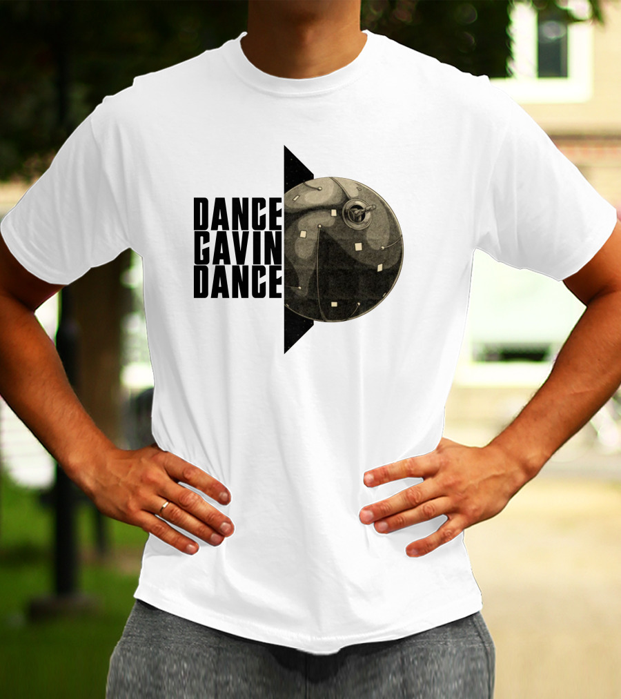 Dance Gavin Dance Self Titled Alternate Reality Tan Spaceship T-Shirt