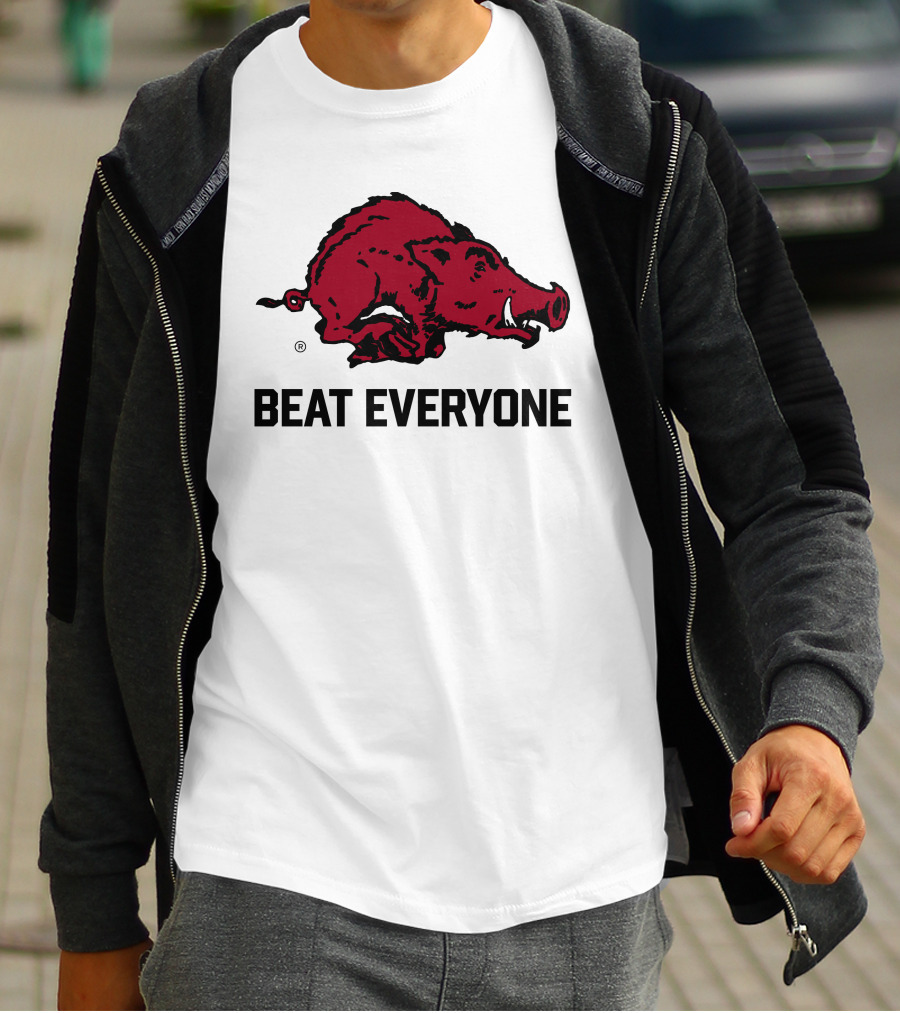 Beat Everyone Razorback Football T-Shirt