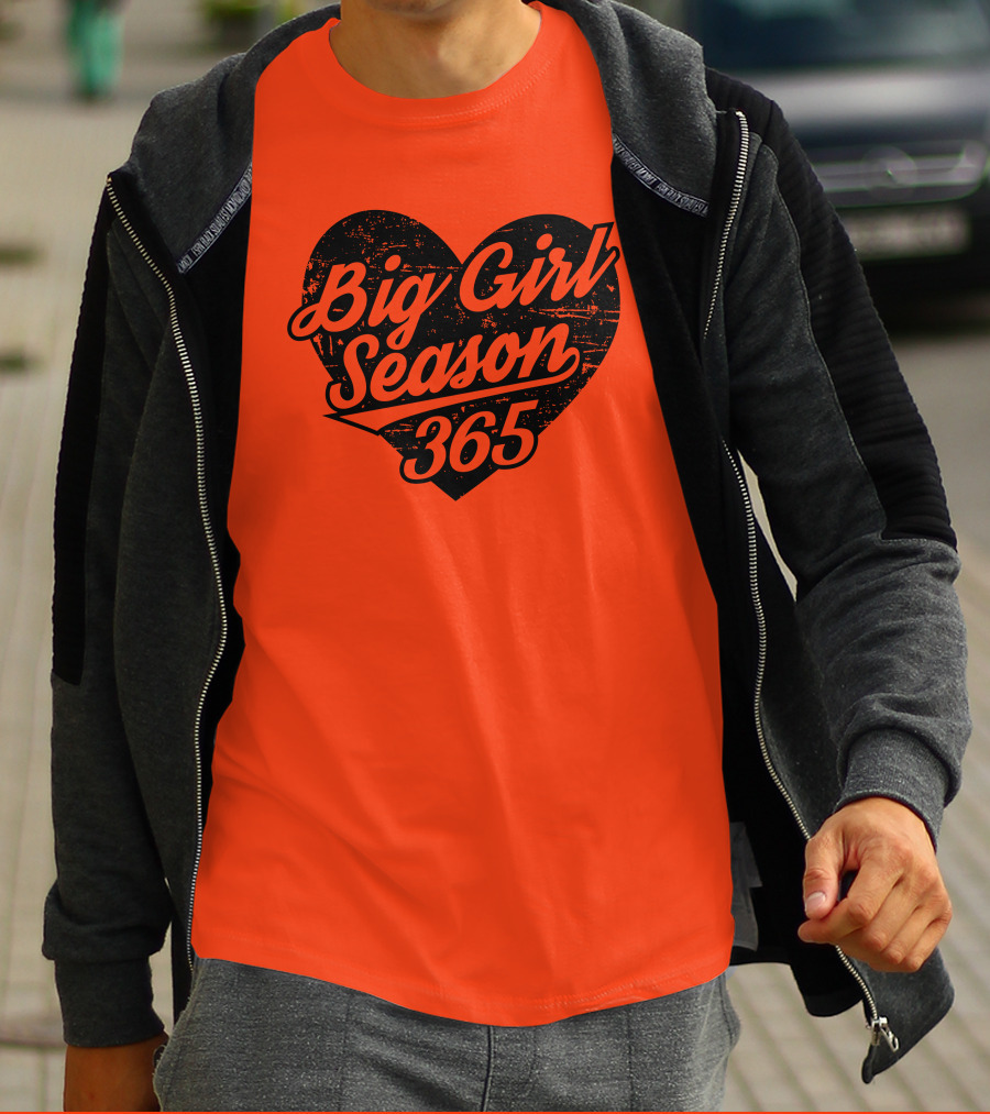 Big Girl Season 365 Heart T-Shirt