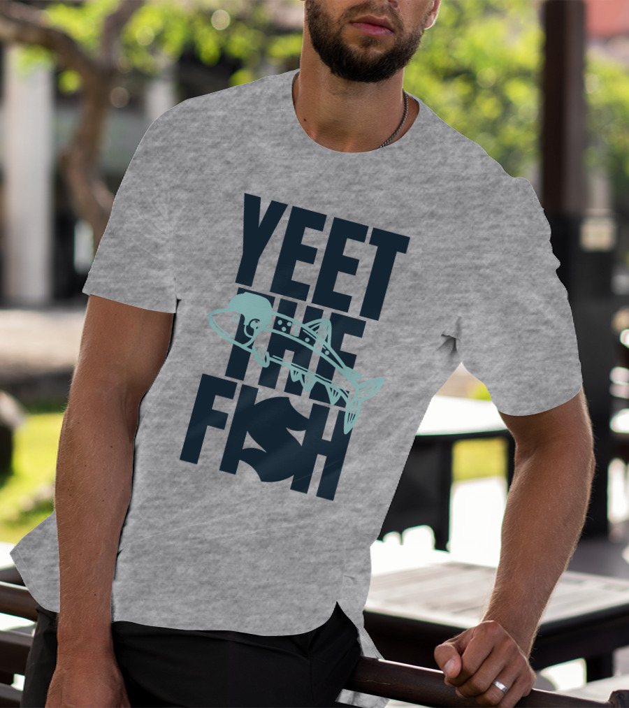 Seattle’s Best Kraken Podcast Yeet The Fish Release The Show T-Shirt
